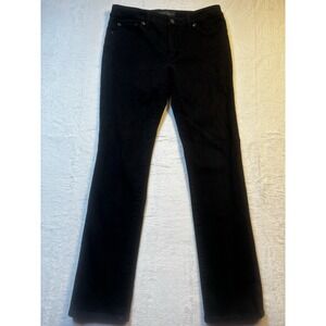 Lauren Ralph Lauren Jeans Womens 6 Black Denim Classic‎ Straight NEW